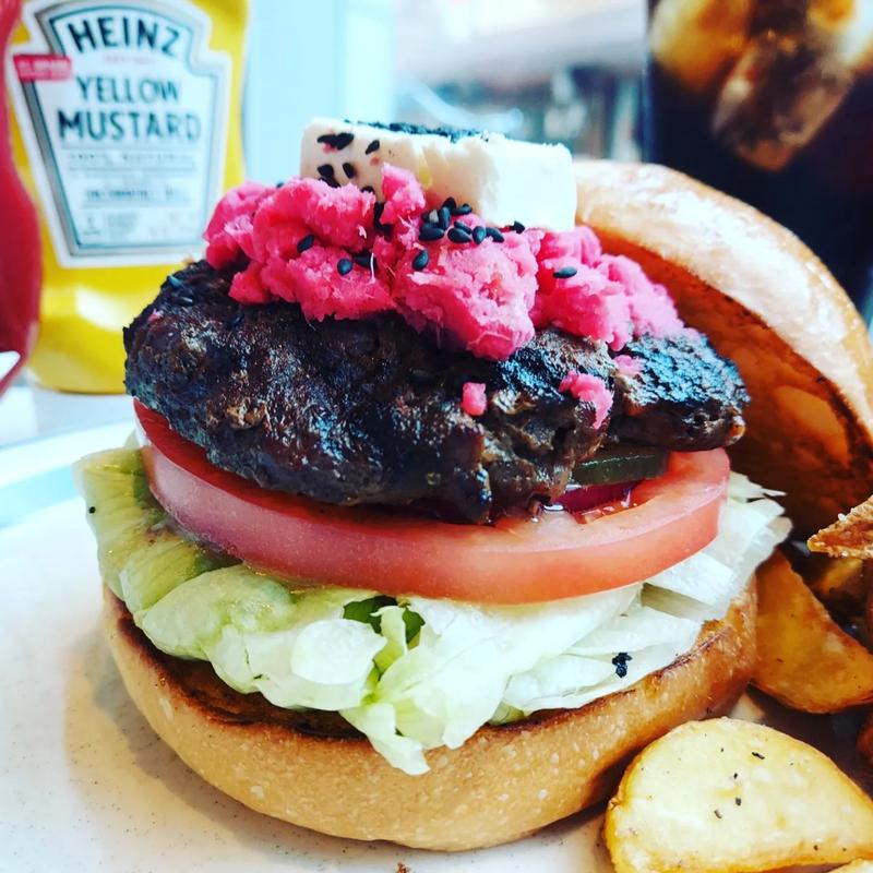 パープルスイートポテトバーガー(BURGERLION - UTSUBO A GOGO -)