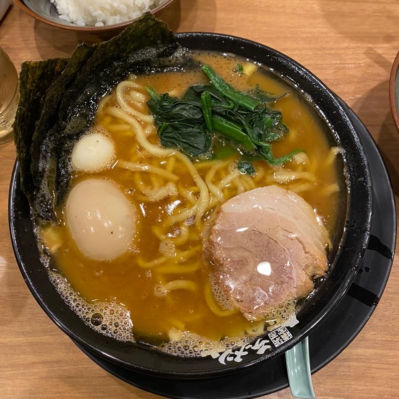 味玉ラーメン(横浜家系ラーメン 町田商店 本店)