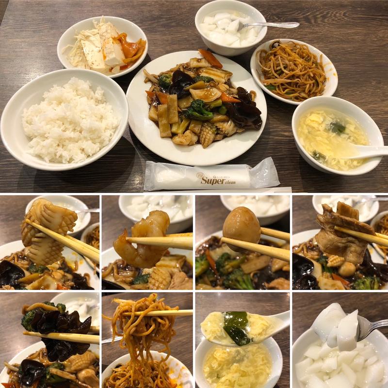 八宝菜セット(中華料理 成都 高円寺本店)