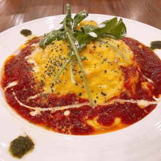 ふわとろイタリアンチーズオムライス(カフェ アンジェ・フレーゼ )