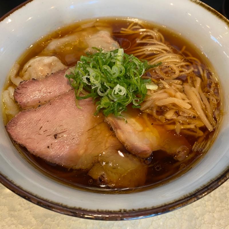 地鶏醤油そば(麺屋さすけ本店)