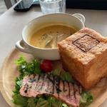 自家製キューブパンとスープのプレート(サザンビーチカフェ （southern-beach Cafe）)