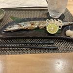 秋刀魚の塩焼き