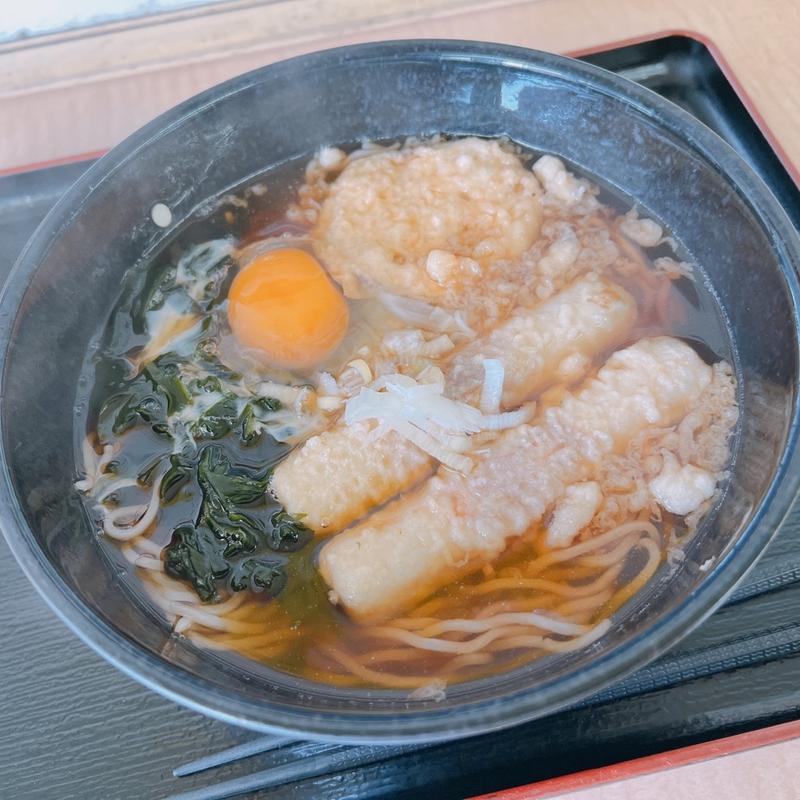 ちくわ天玉そば(たからんちょ)