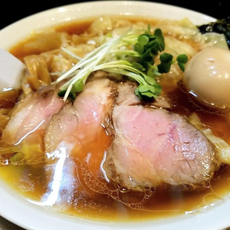 ワンタン麺(ラーメン稲荷屋)