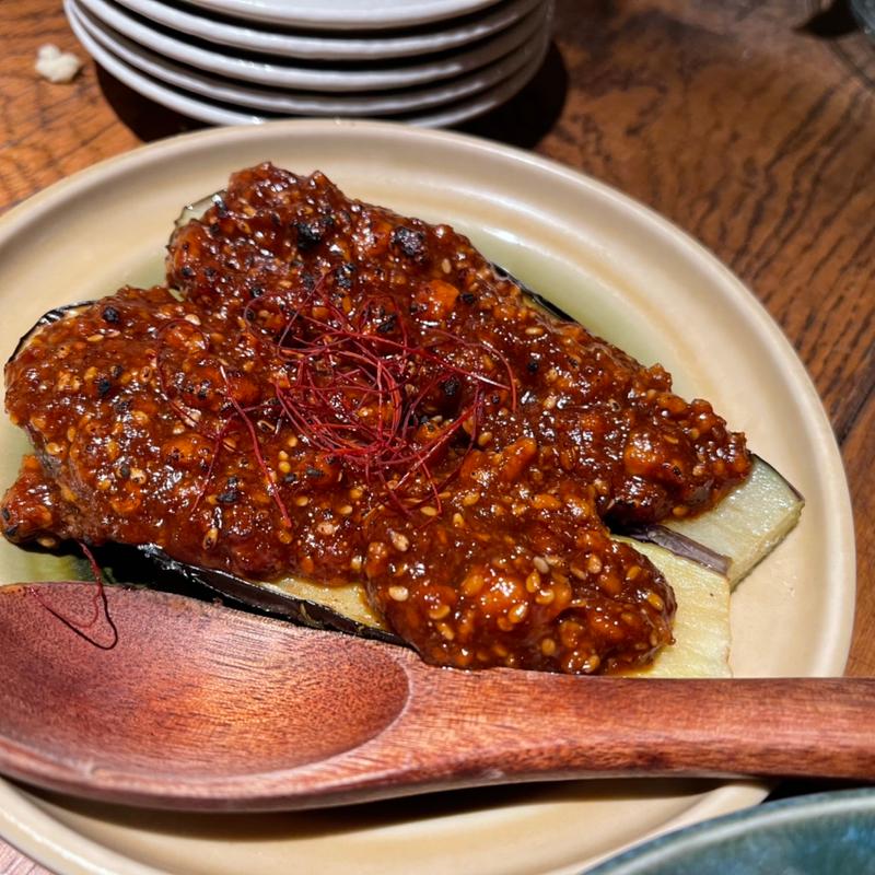 なす田楽(漬け野菜isoism)