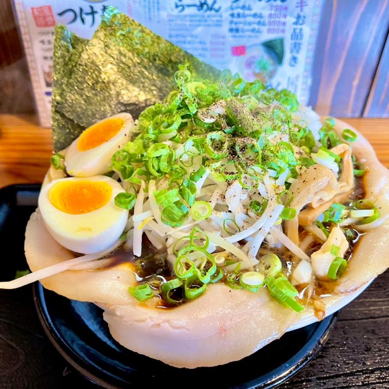 漢のブラック　中盛り(麺家チャクリキ )