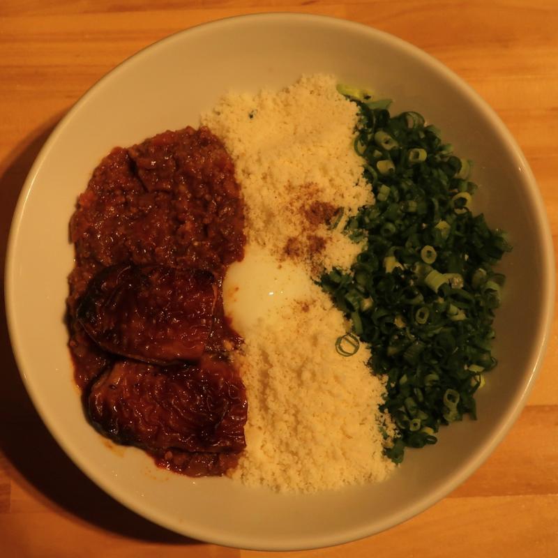 トマチーニ(まぜそば)(鶏ポタラーメンTHANK 大門)