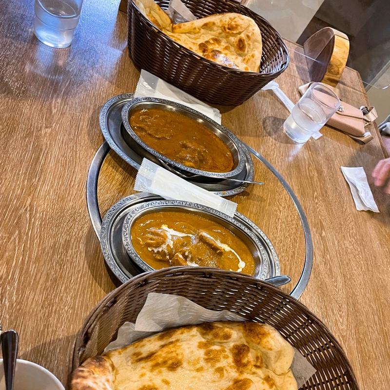 ラムカレー&ココナッツチキンカレー(豊平峡温泉)