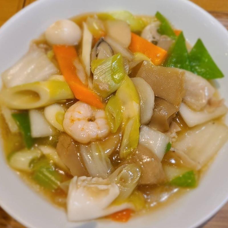 八宝菜【シウマイ定食 A】(崎陽軒(キヨウケン) 中華食堂横浜ポルタ店)