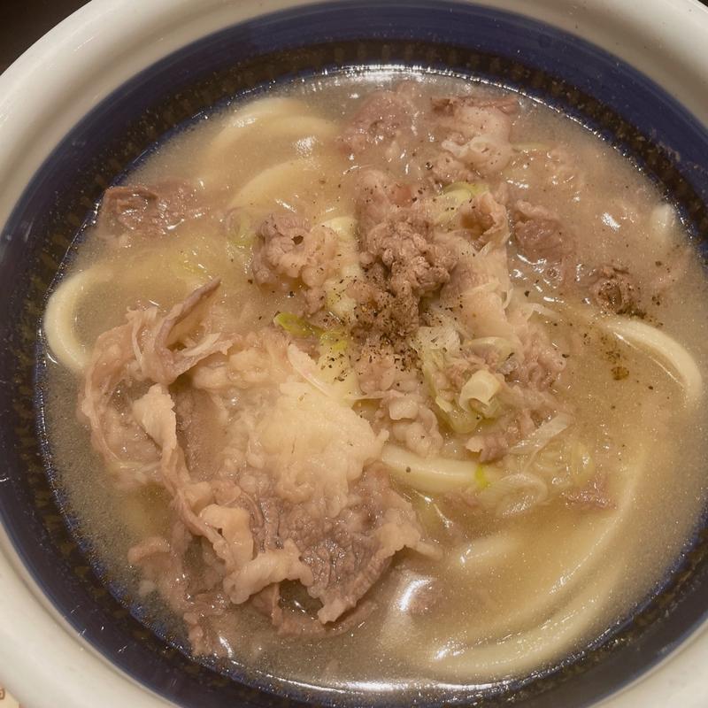 神戸牛旨だしうどん(丸亀製麺足立加平)