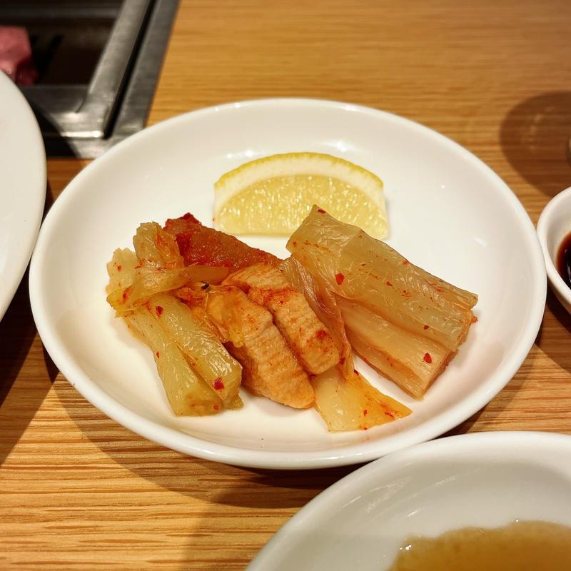 キムチ盛り合わせ(ビーフキッチン 中目黒本店)