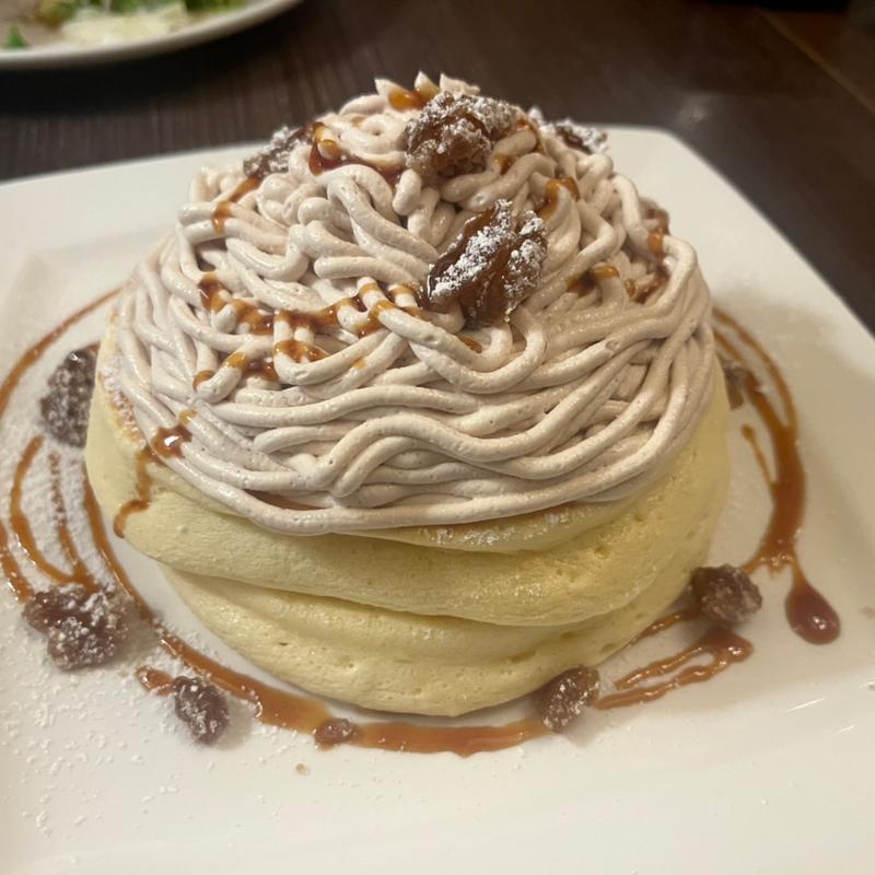 マロンリコッタパンケーキ(高倉町珈琲 金沢桜田店 )