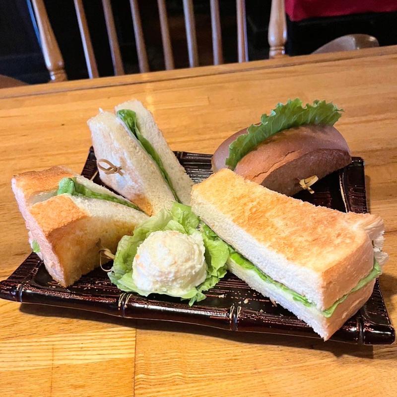 ハムトースト(珈琲道場 侍)