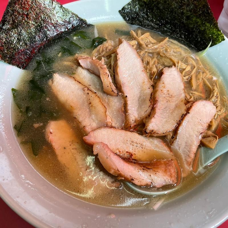 トントロチャーシュー＋メンマ(ラーメンショップ幸手 金田亭)