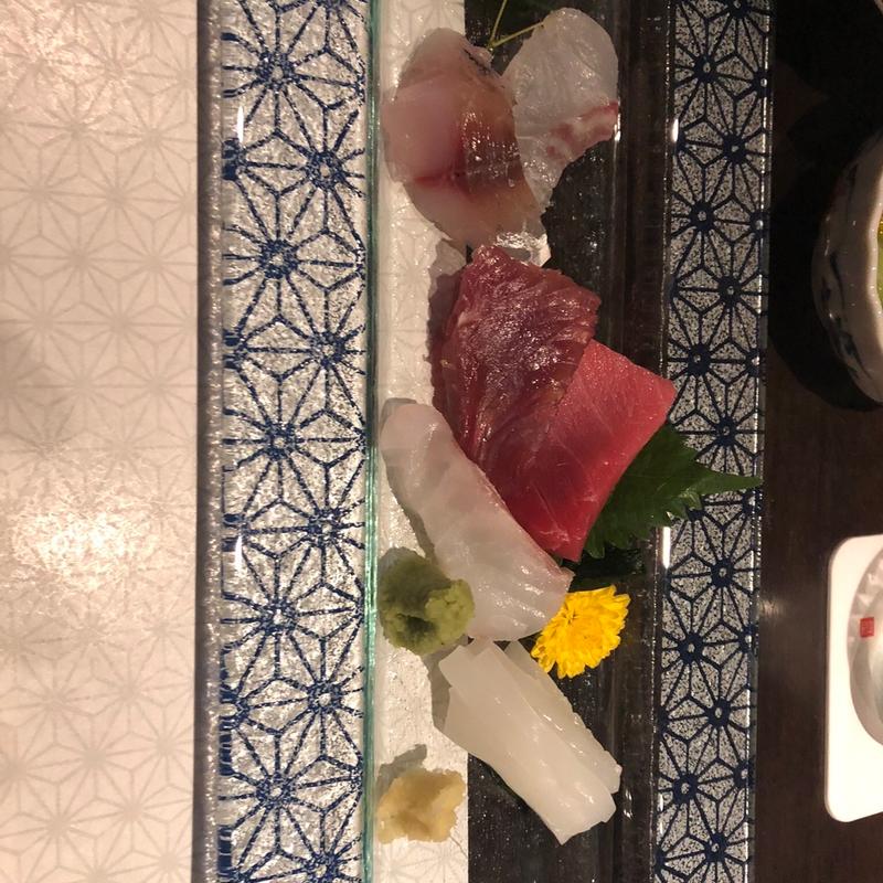 お造り(わしょくと天ぷら ぜふ)