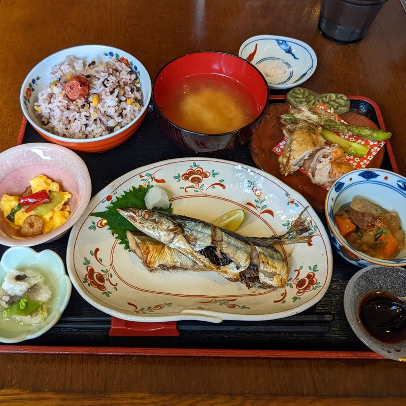 日替わり定食(月海珈琲店)