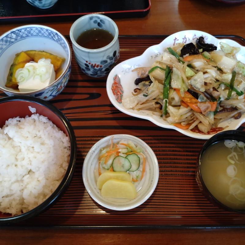 野菜炒め定食(たからや )