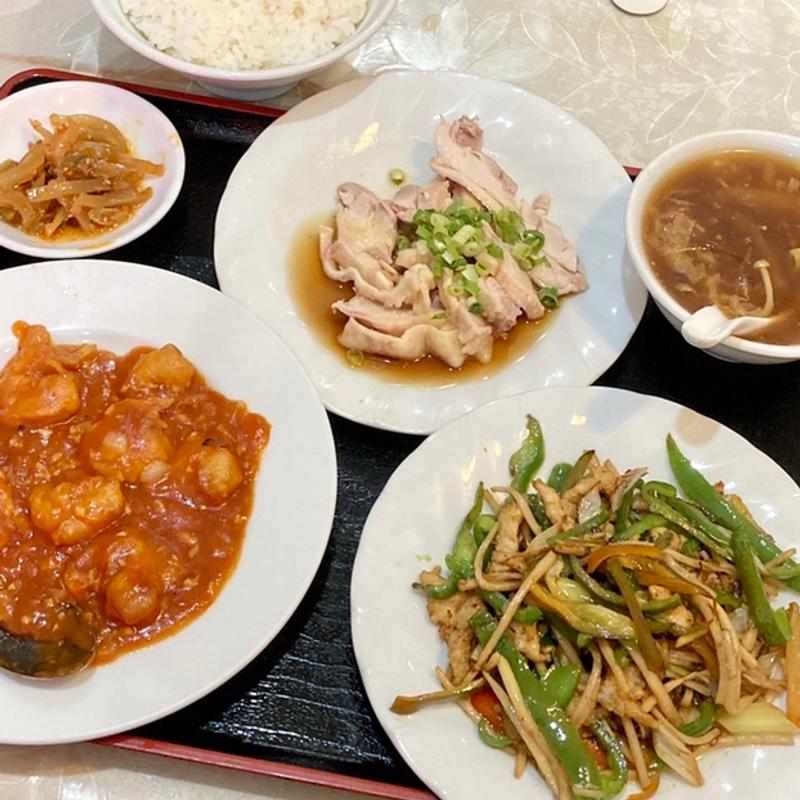 わがまま定食(中国料理 隆盛園)