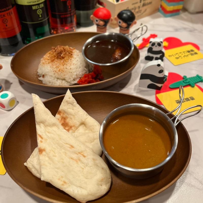 マッサマン風チキンカレー(天満カラオケバー～ほっこりリビング田なか～)