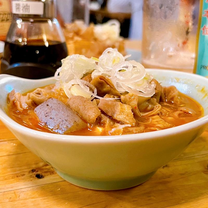 もつ煮込み　赤(大衆酒場BEETLE 五反田)