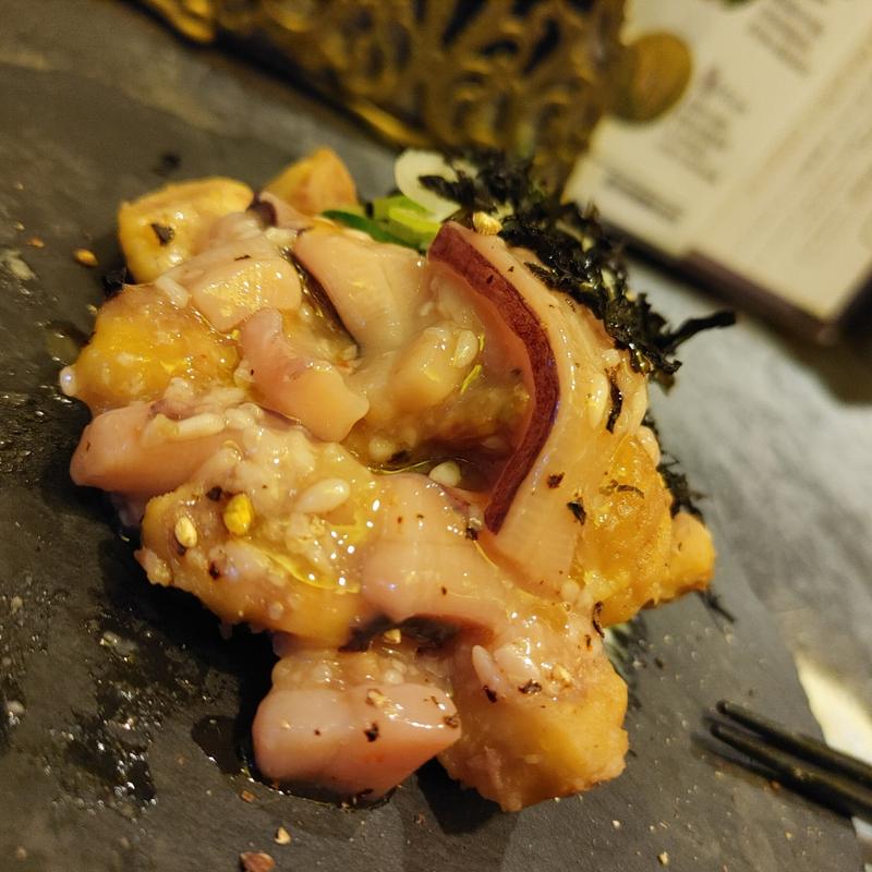 栗と塩辛バター(NOODLE&BAR SANCHA FUKAMI)