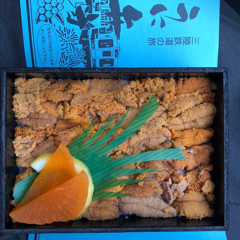 うに弁当(三陸リアス亭)