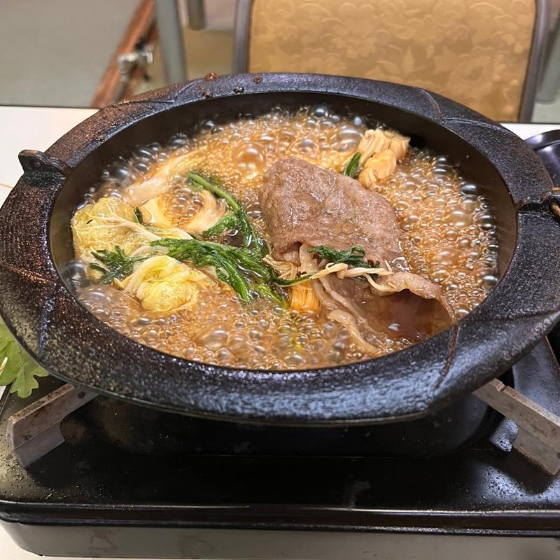 米沢牛すき焼き(蔵王温泉吉田屋 （吉田屋旅館）)