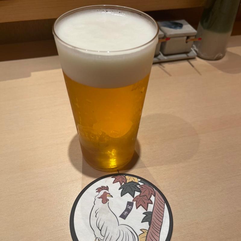生ビール(地葉　栄)