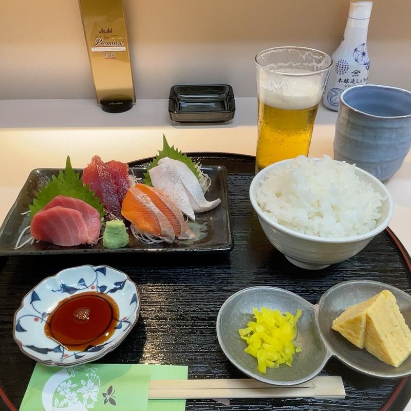 刺身定食(寿し居酒屋 元禄 こみつ)