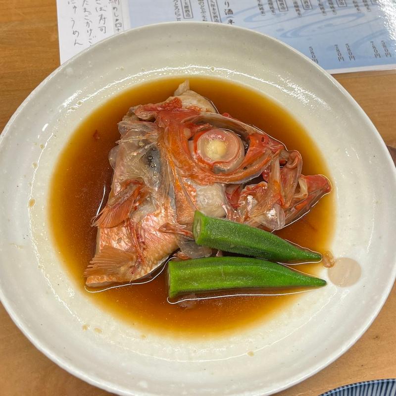 金目鯛カマ煮付け(弘大Z)