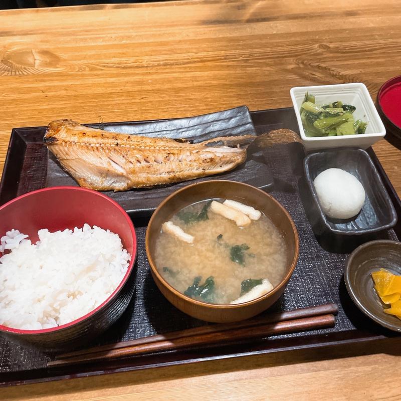 しまほっけ定食 一尾(越後屋 三太夫 )