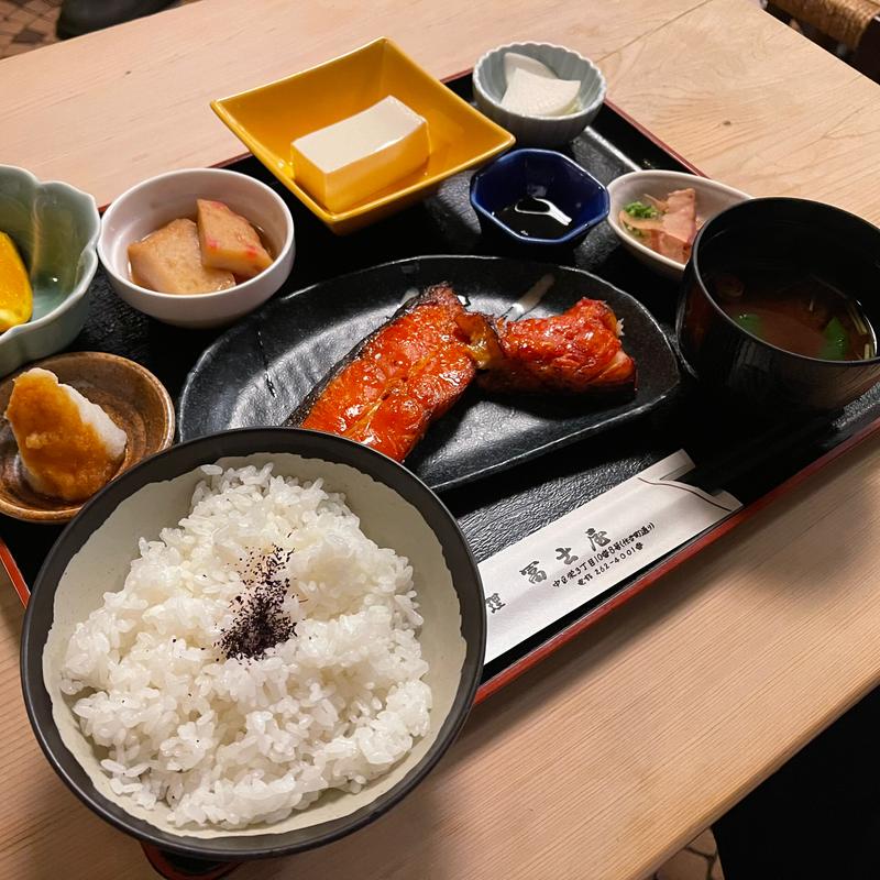 かれいのみりん定食(冨士屋本店 （富士屋 ふじやほんてん）)