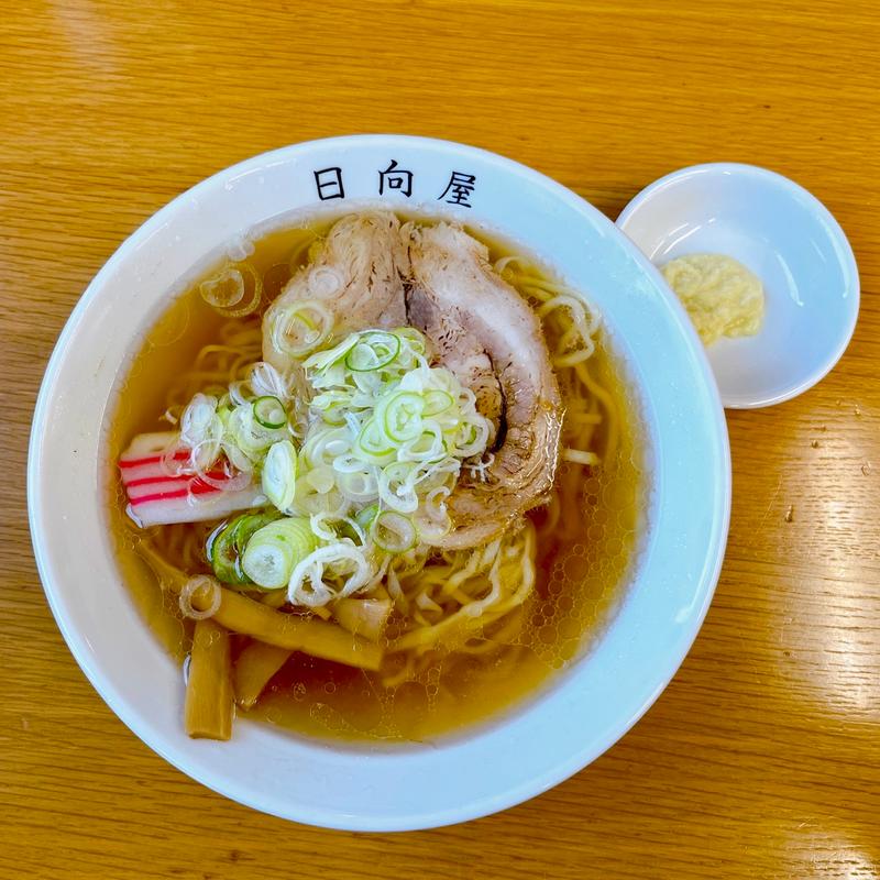 にんにくラーメン(青竹手打ラーメン日向屋 )