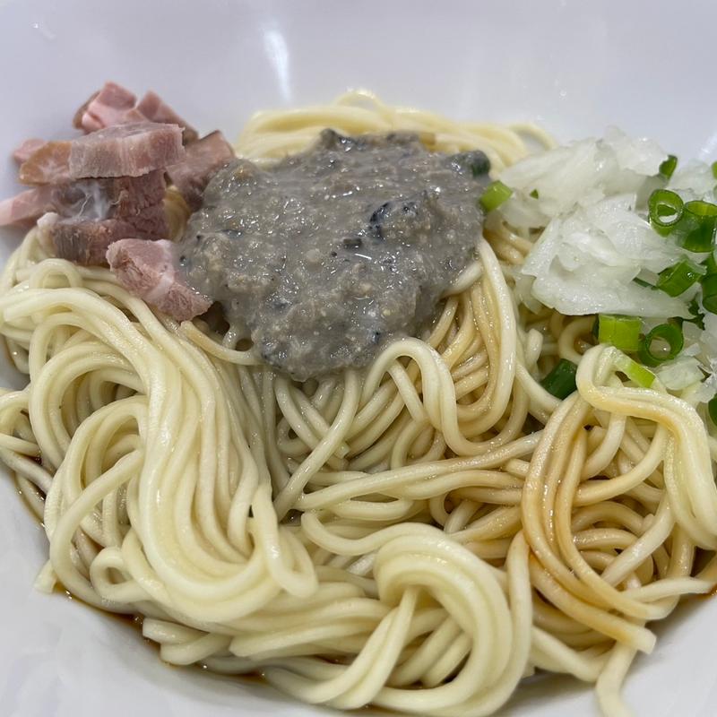 牡蠣和えそば(中華そばイデタ)