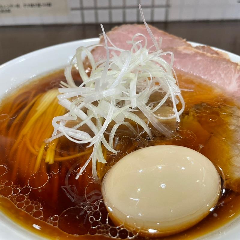 チャーシュー醤油そば＋味玉(中華そばイデタ)