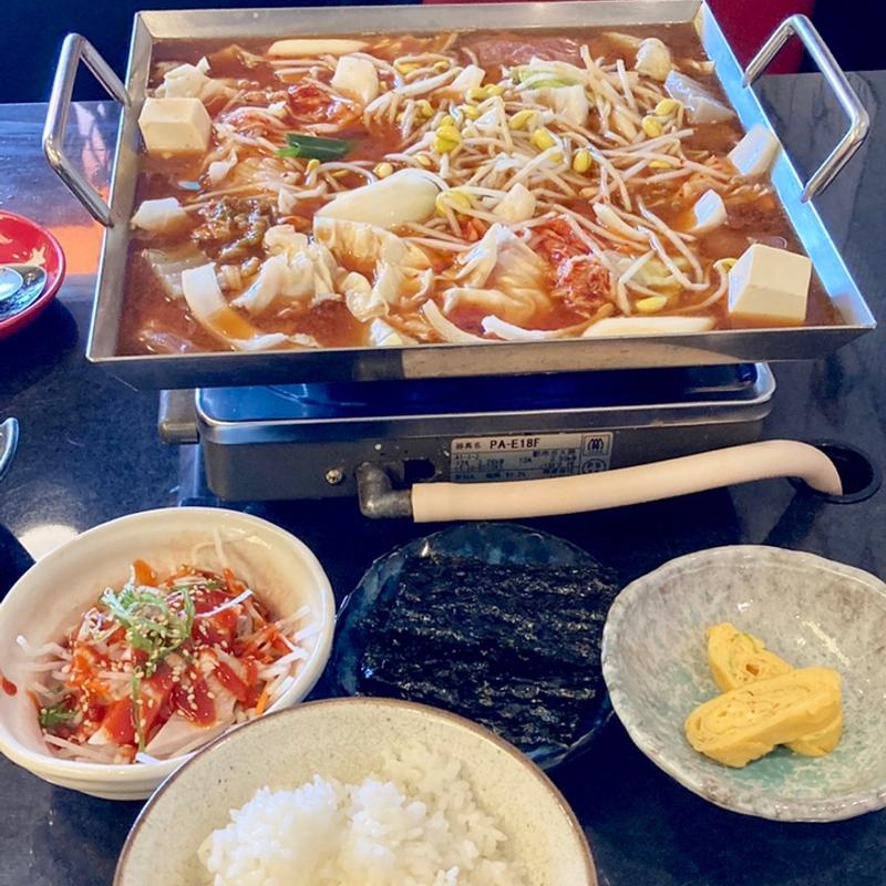 ちりとり鍋定食(やなちゃん )