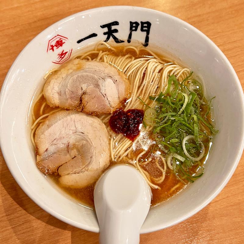 ラーメン（赤ダレ）(博多 一天門)