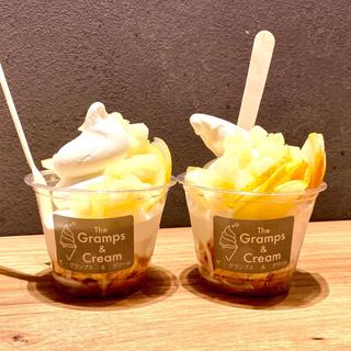 秋梨ソフトクリーム(The Gramps ＆ Cream)