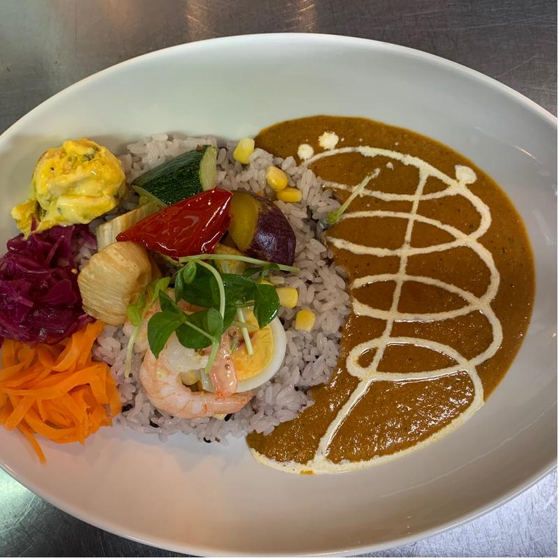 野菜の水分カレー(ベビーダ花)