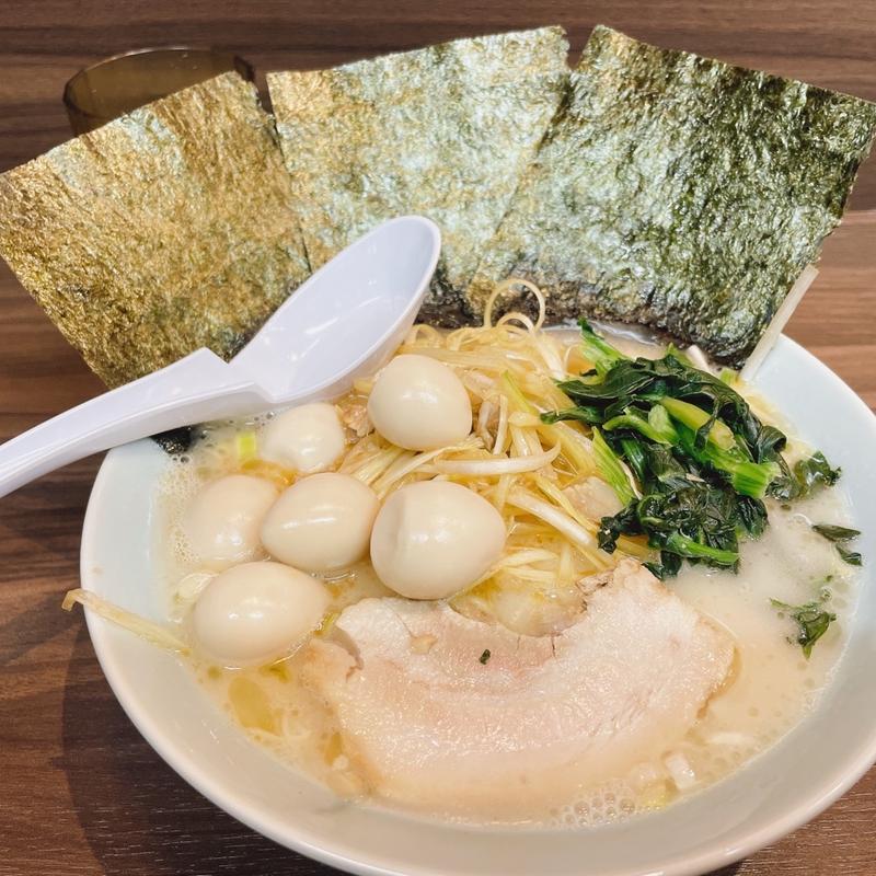 ネギ塩ラーメン(横浜家系ラーメン 上三川 魂心家)