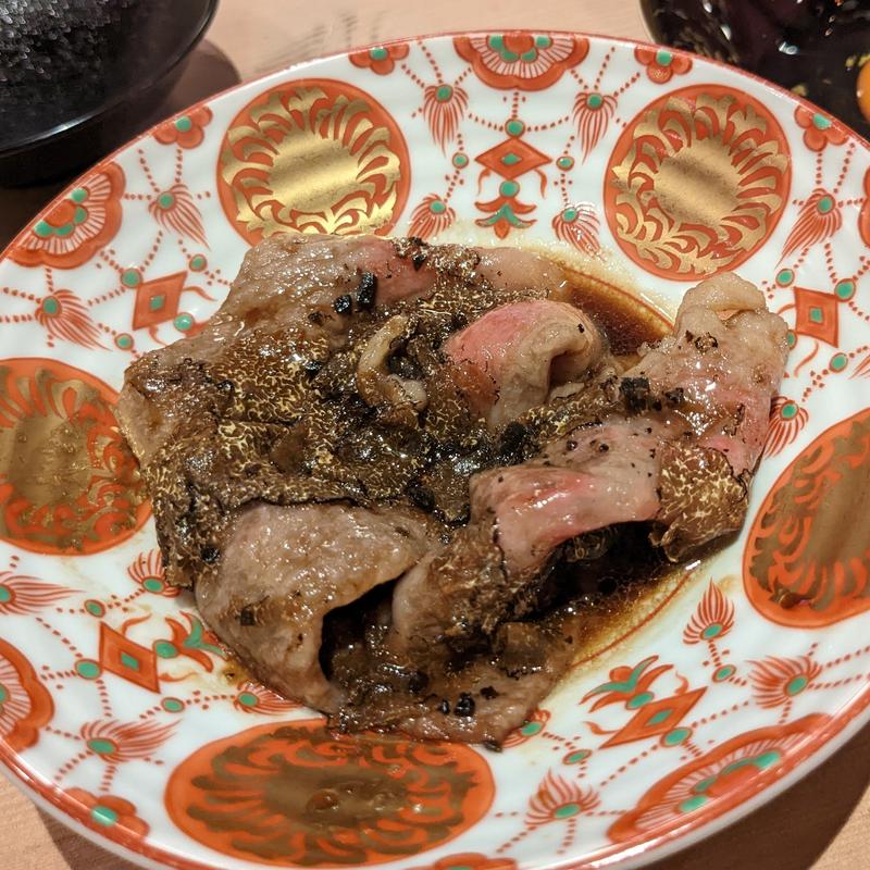 トリュフすき焼き(おぶね )