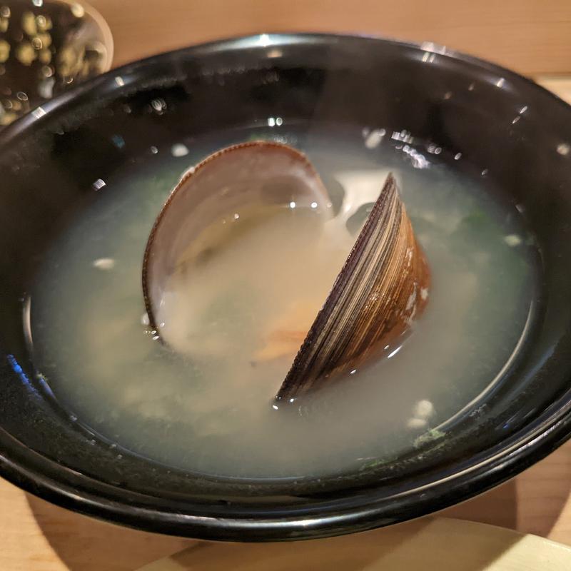 桑名産シジミの御椀(おぶね )