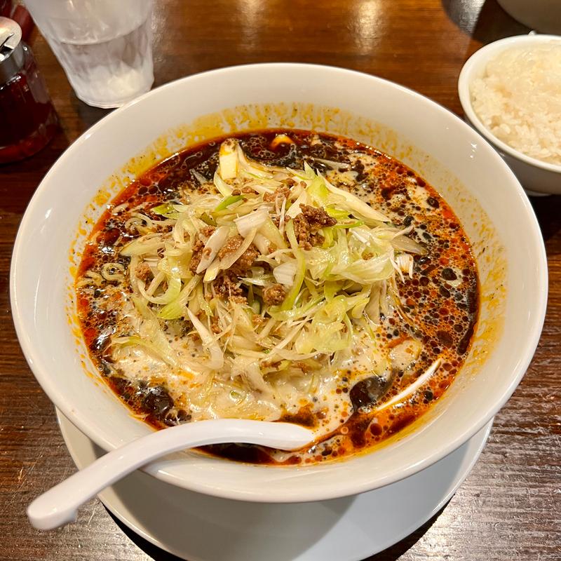 黒胡麻冷やしタンタン麺(ちー坊のタンタン麺 大名店)