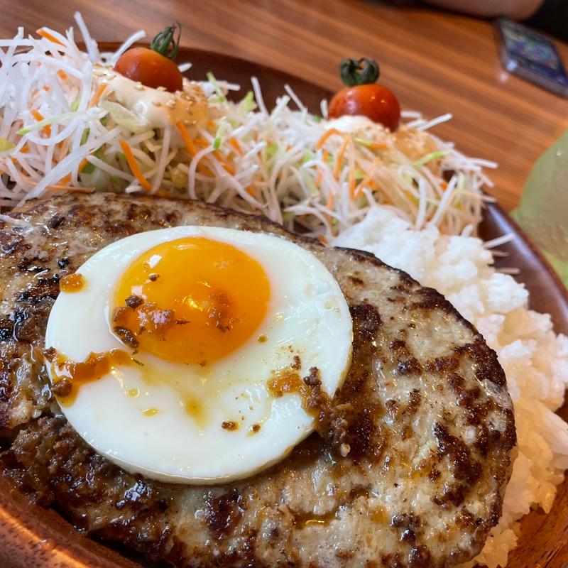 エッグバーグディッシュ(びっくりドンキー姫路飾磨店)