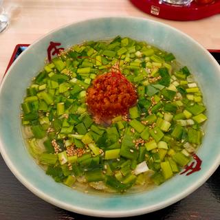 韮塩ラーメン(活力再生麺屋 あじ庵食堂)