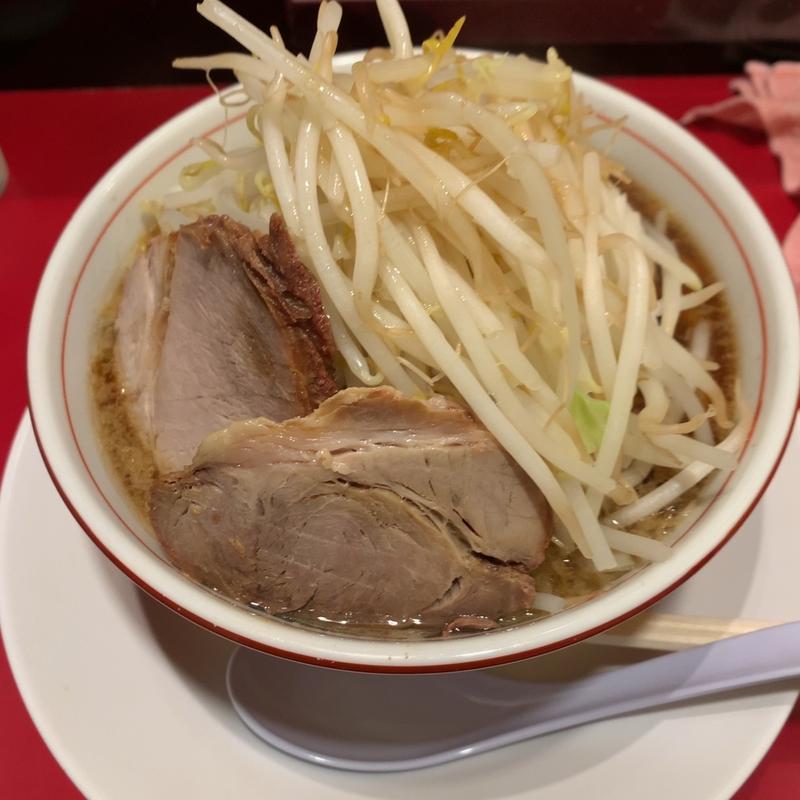 ラーメン　並　野菜ちょい増し(ダントツラーメン 高松一番店 )