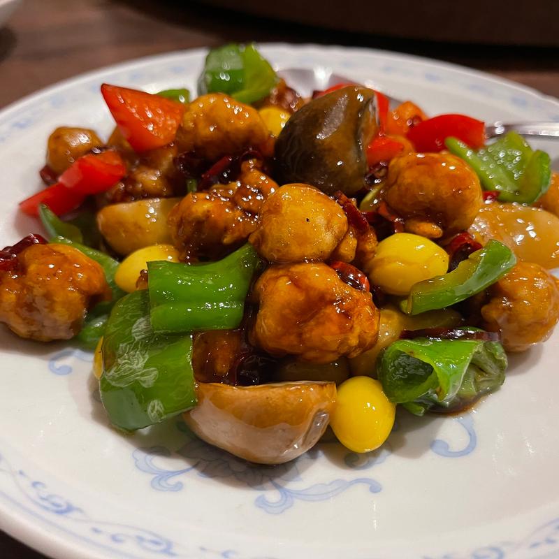 イカの口と野菜の炒め(ピカイチ )