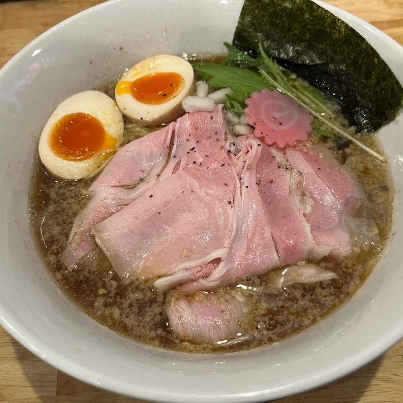 鯖背脂醤油ラーメン(福島壱麺 （イチメン）)