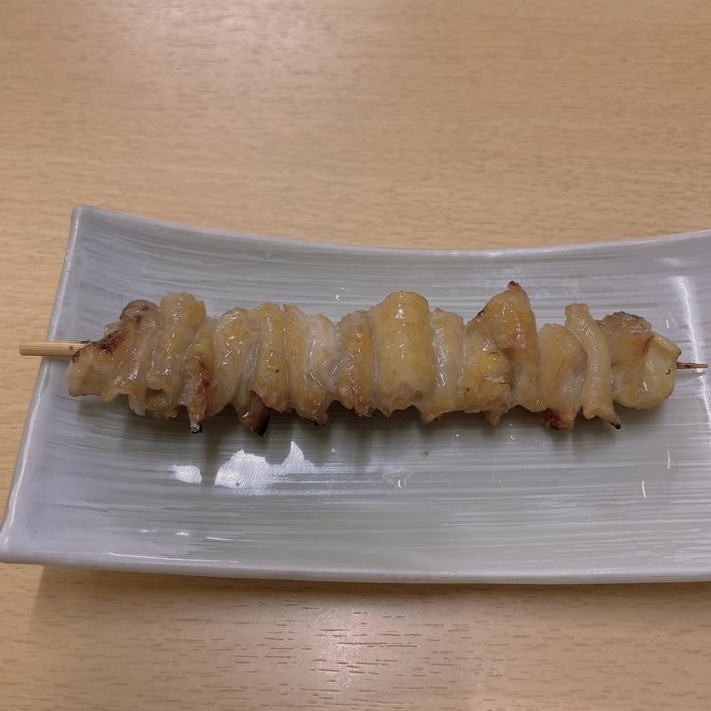 ほろほろ鳥　皮串(川栄)